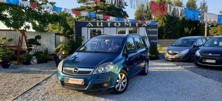 Opel Zafira cena 13800 przebieg: 276000, rok produkcji 2006 z Piaski małe 211